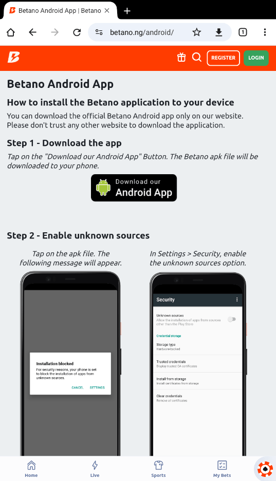 Betano App – Download for free on Android & iOS 2026