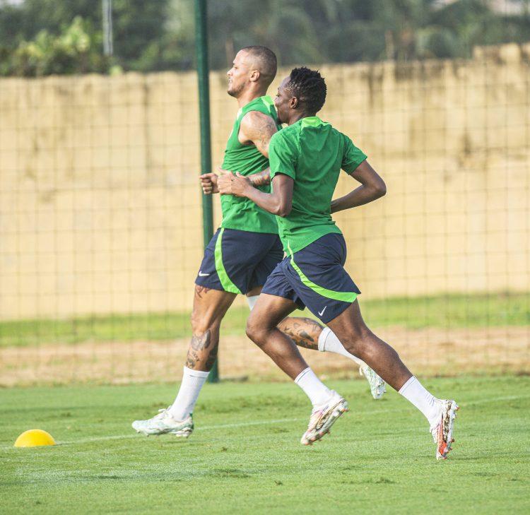 Nigeria Super Eagles captains William Troost-Ekong and Ahmed Musa