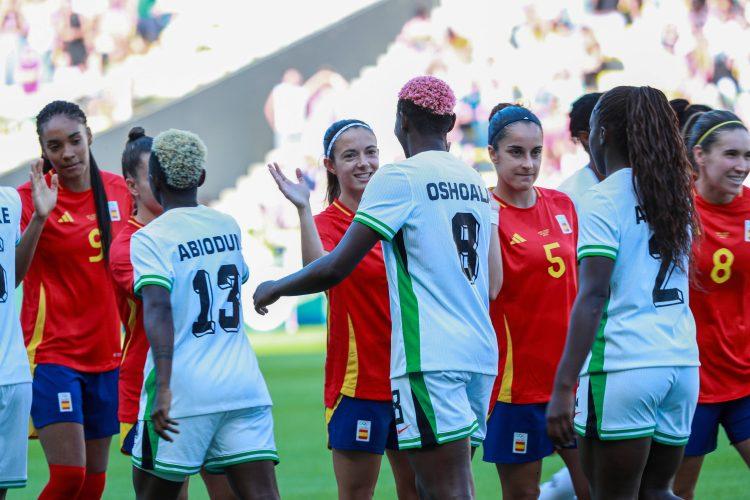 “lmao inbox yapa” – Former Barcelona star cheekily comments on Super Falcons’ WAFCON prep