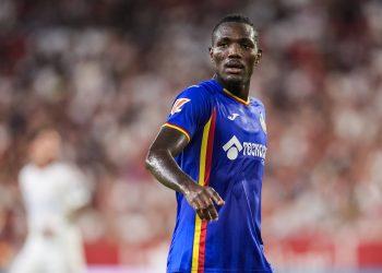 Watch: Getafe players beg AC Milan, Wolves target Christantus Uche to stay at the club