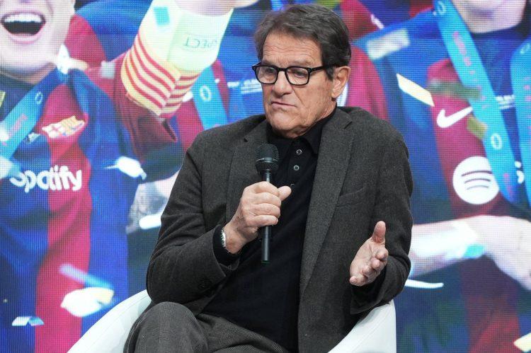 Former Real Madrid and AC Milan manager Fabio Capello