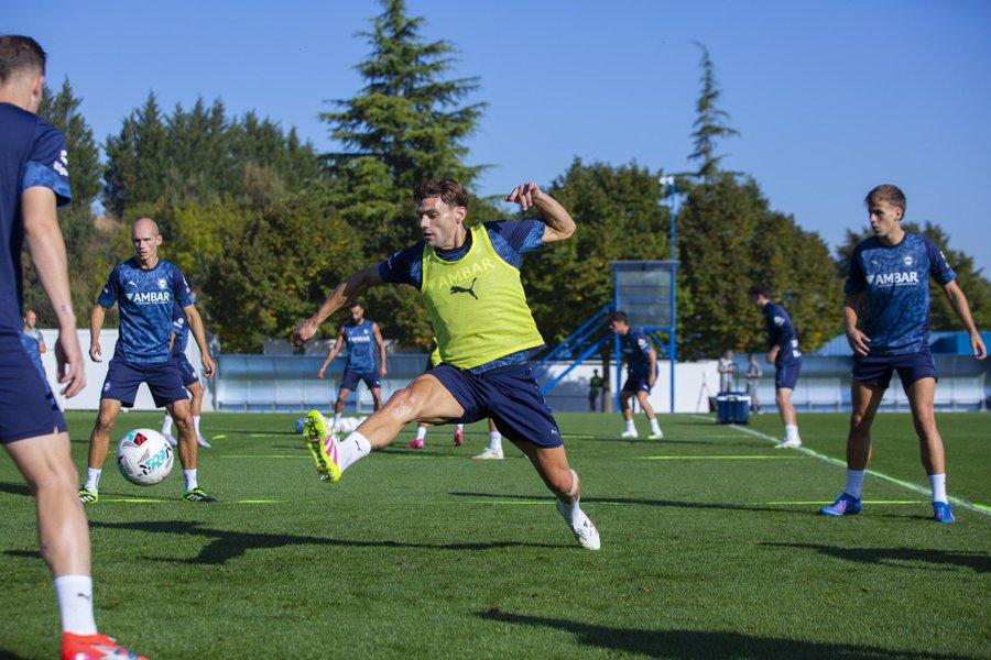 Alaves players in training