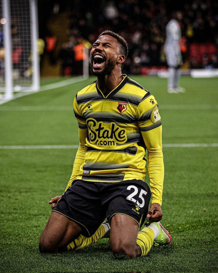 Nigeria forward Emmanuel Dennis