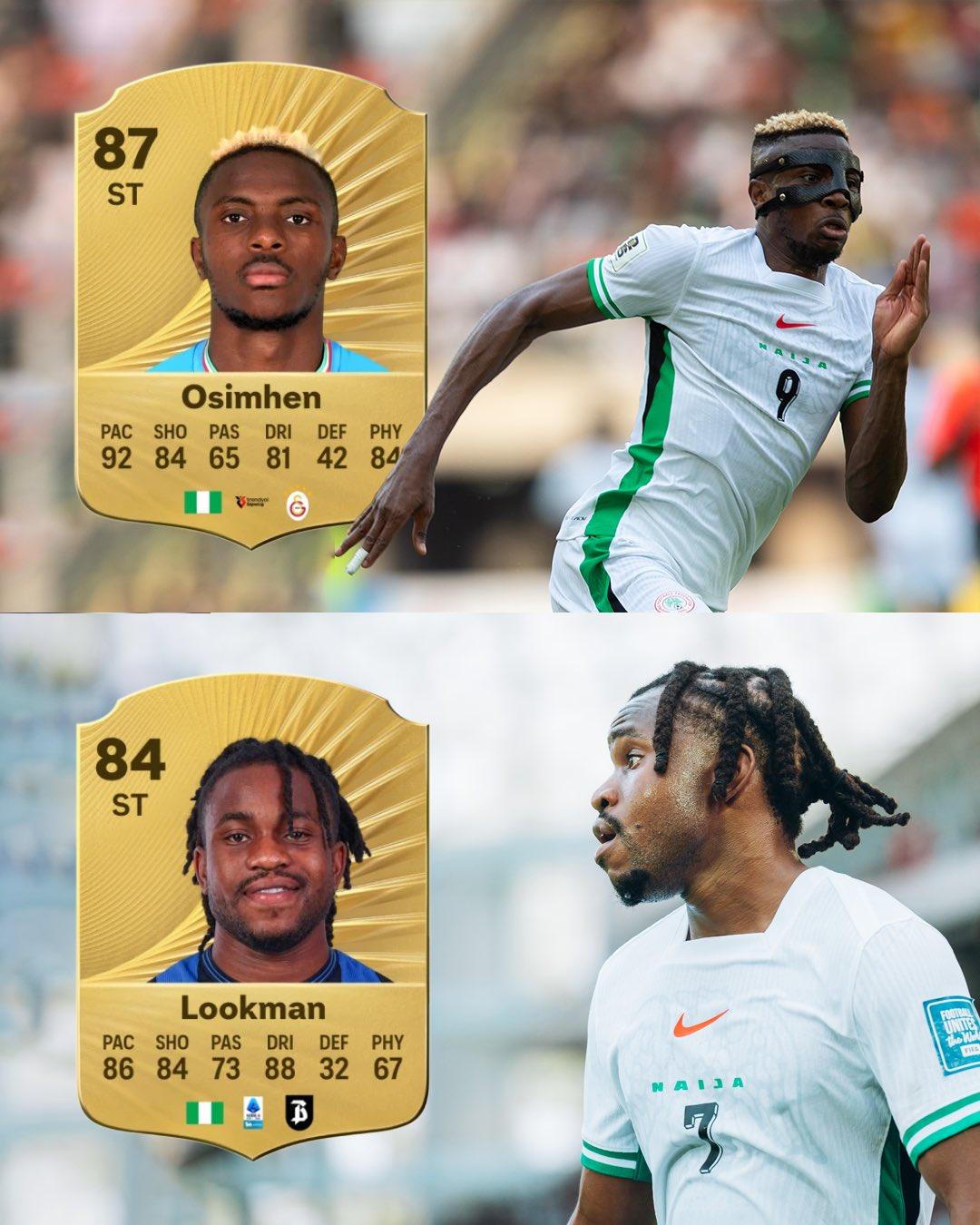 Ademola Lookman and Victor Osimhen