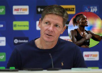 “Both have exceptional pace” – Frankfurt boss Glasner compares Victor Osimhen to French forward ahead of UCL clash