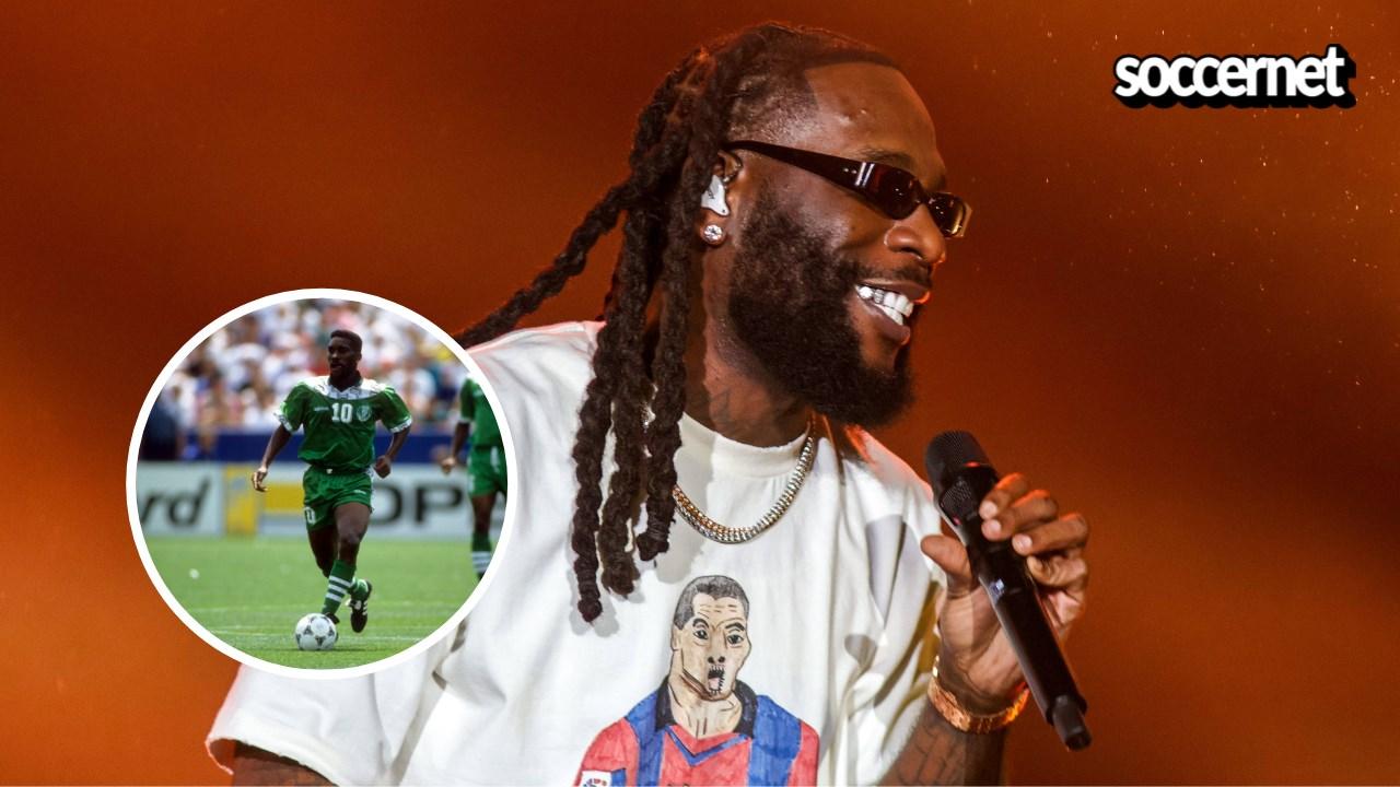 No Ronaldo, no Messi: Burna Boy names Okocha, two others as his football GOATs