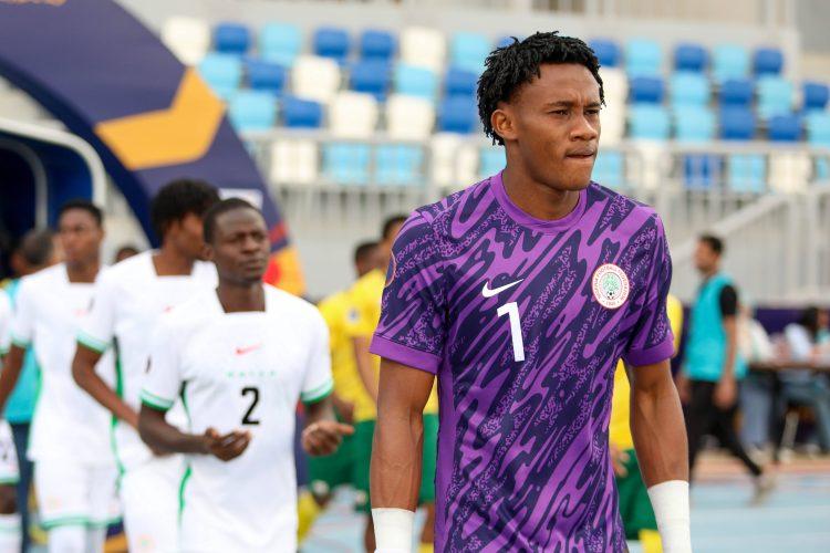 Flying Eagles goalkeeper Ebenezer Harcourt