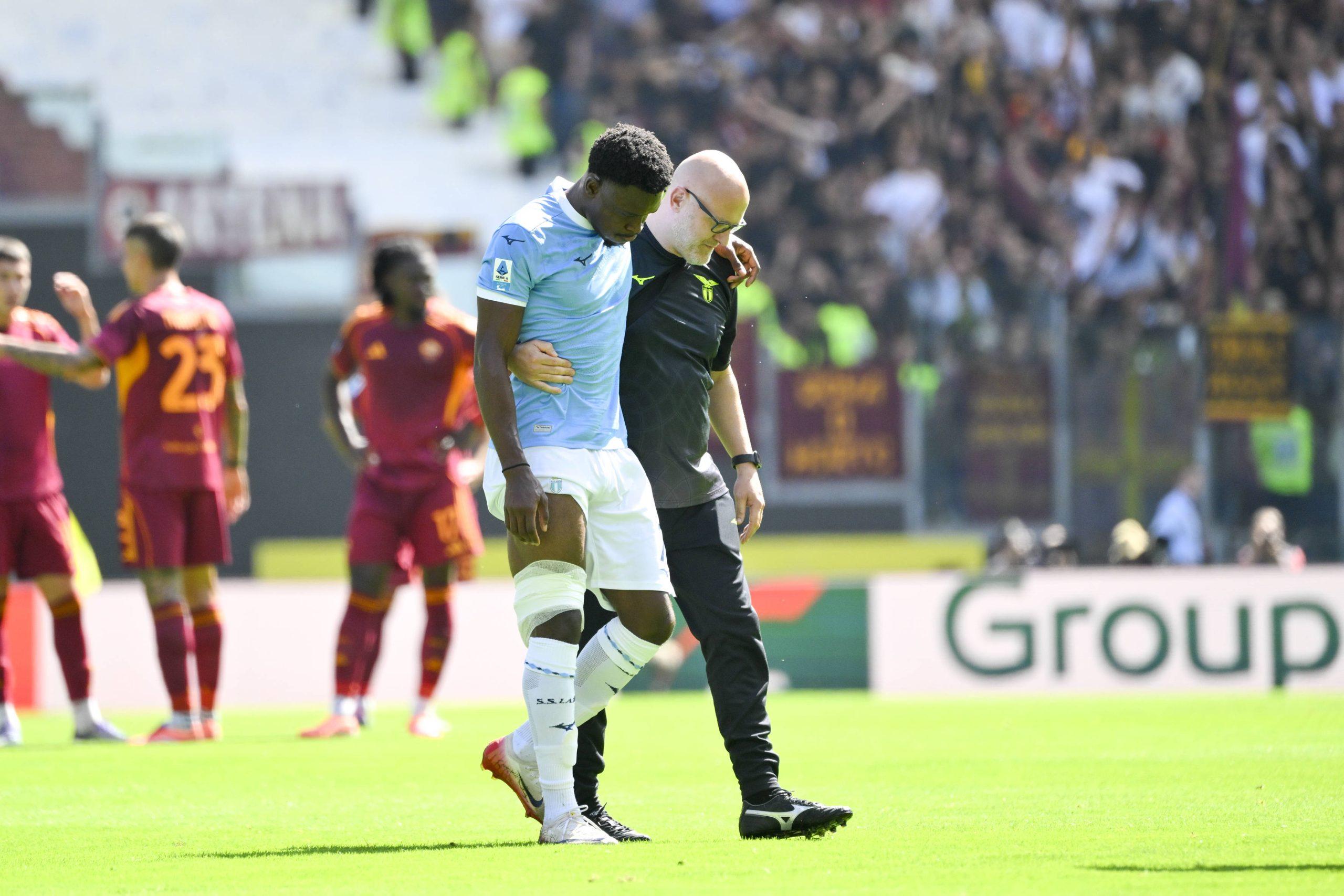 Fisayo Dele-Bashiru during the Serie A soccer match between SS Lazio and AS Roma at the Rome s Olympic stadium, Italy - Sunday, September 21, 2025