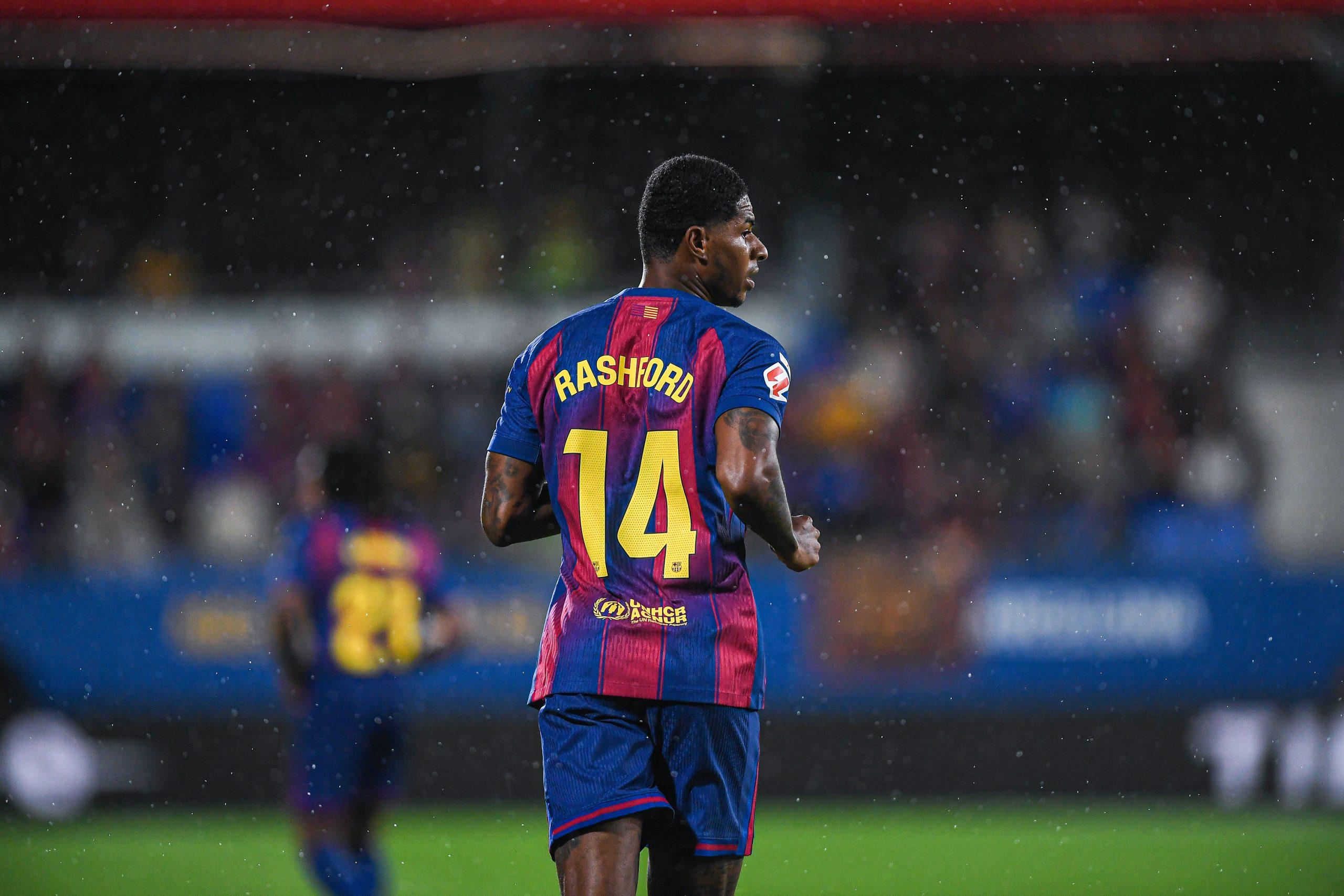 Marcus Rashford 14 of FC Barcelona during the match between FC Barcelona and Getafe CF
