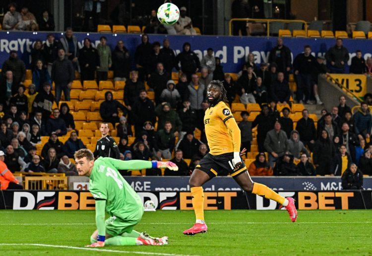 Wolves coach lauds Arokodare following Carabao Cup victory over Everton