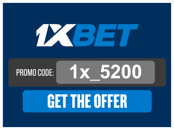 1xBet promo code - 1x_5200