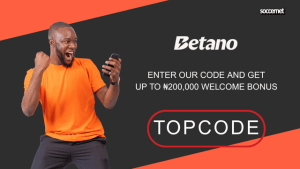 Betano Promo Code 2025 – Use TOPCODE for ₦200,000 Bonus