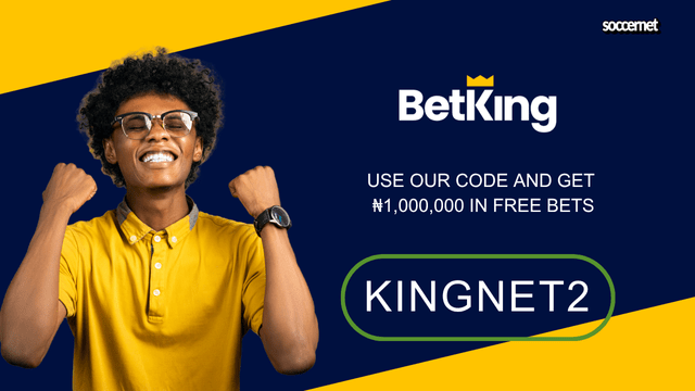 BetKing Referral Code 2025 – KINGNET2: Get up to ₦1M Free Bet