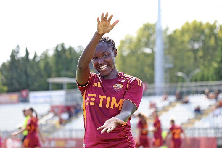 Roma 4-0 Parma: Nigerian forward scores on Serie A debut as the She-Wolf power to big win