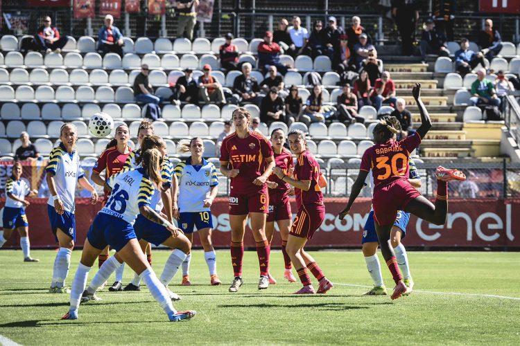 Nigeria and AS Roma forward Rinsola Babajide 