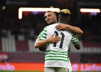 Three in a row: Kelechi Iheanacho makes big point to Brendan Rodgers with goal in Celtic draw against Crvenda Zvezda