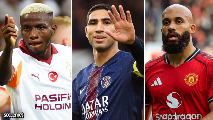 Africa's most valuable players: Osimhen, Hakimi, Mbeumo,