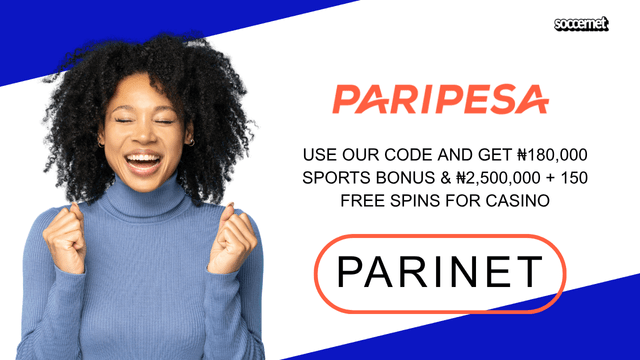PariPesa Promo Code November 2025 – PARINET: Up to ₦180,000 Bonus