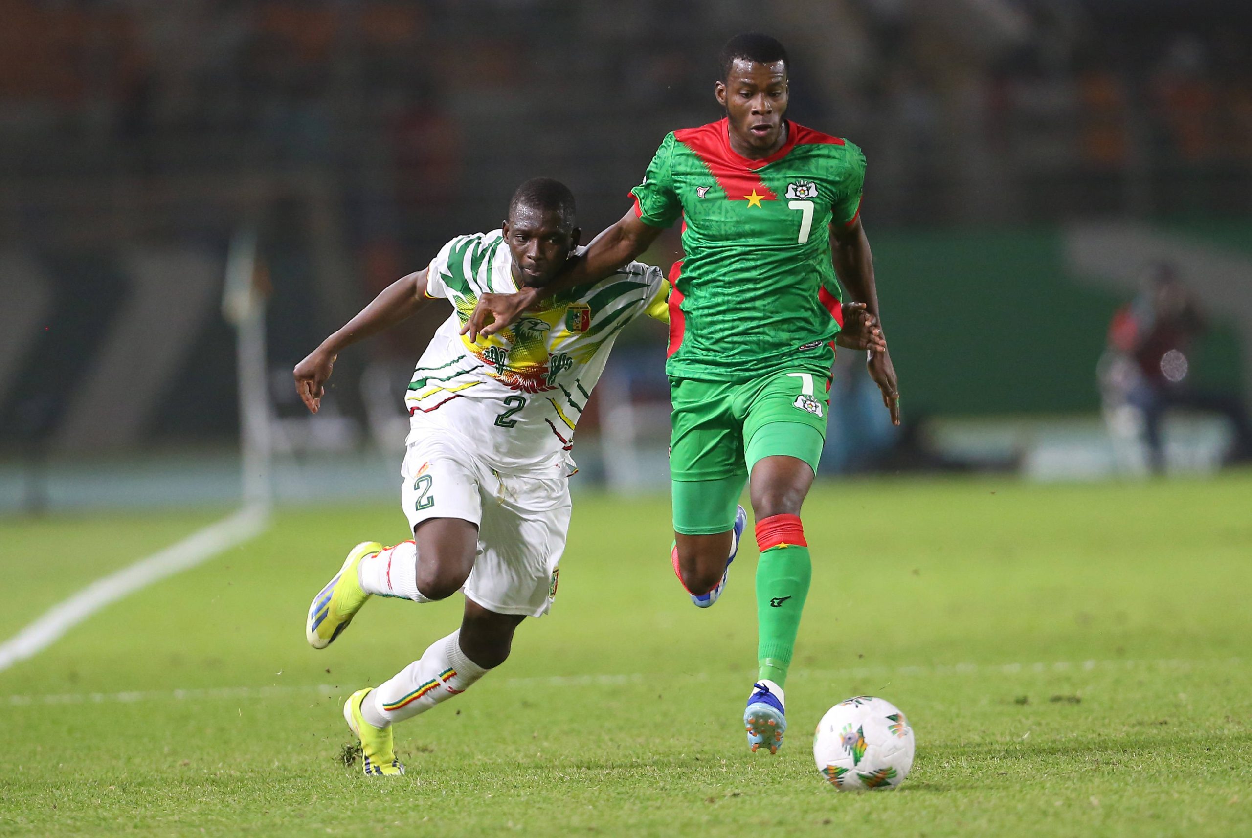 Dango Ouattara running with the ball