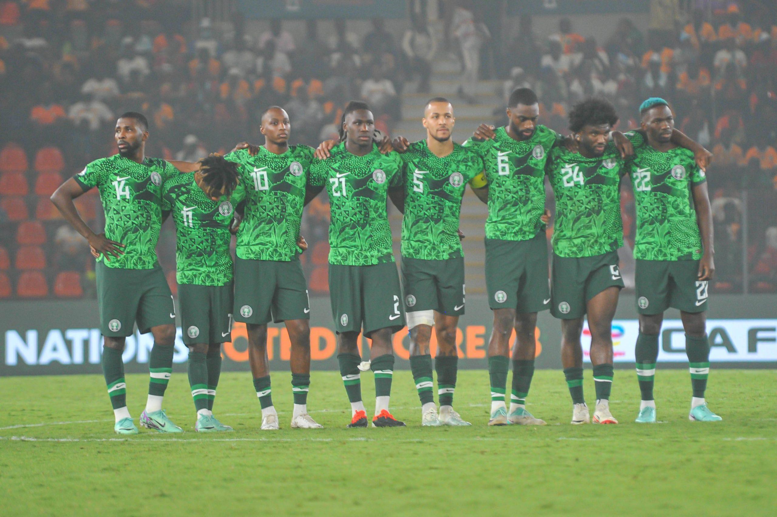 Nigeria during the TotalEnergies Caf Africa Cup of Nations Afcon 2023 Semi Final match between Nigeria and South Africa