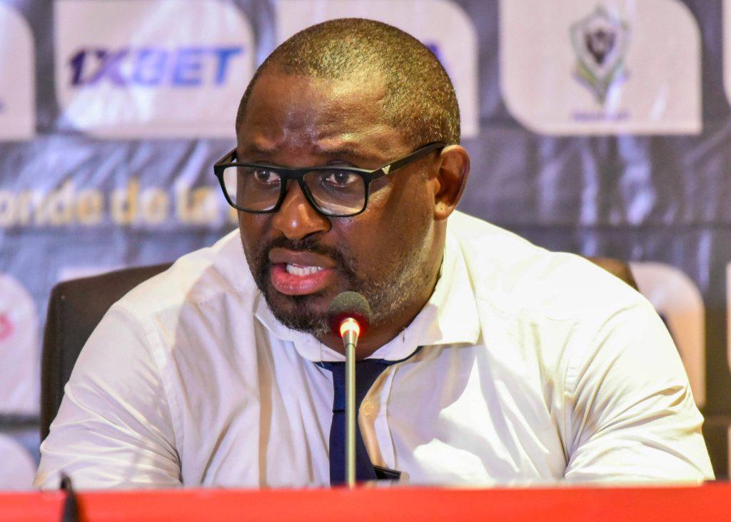 Coach Thierry Mouyouma of Gabon 