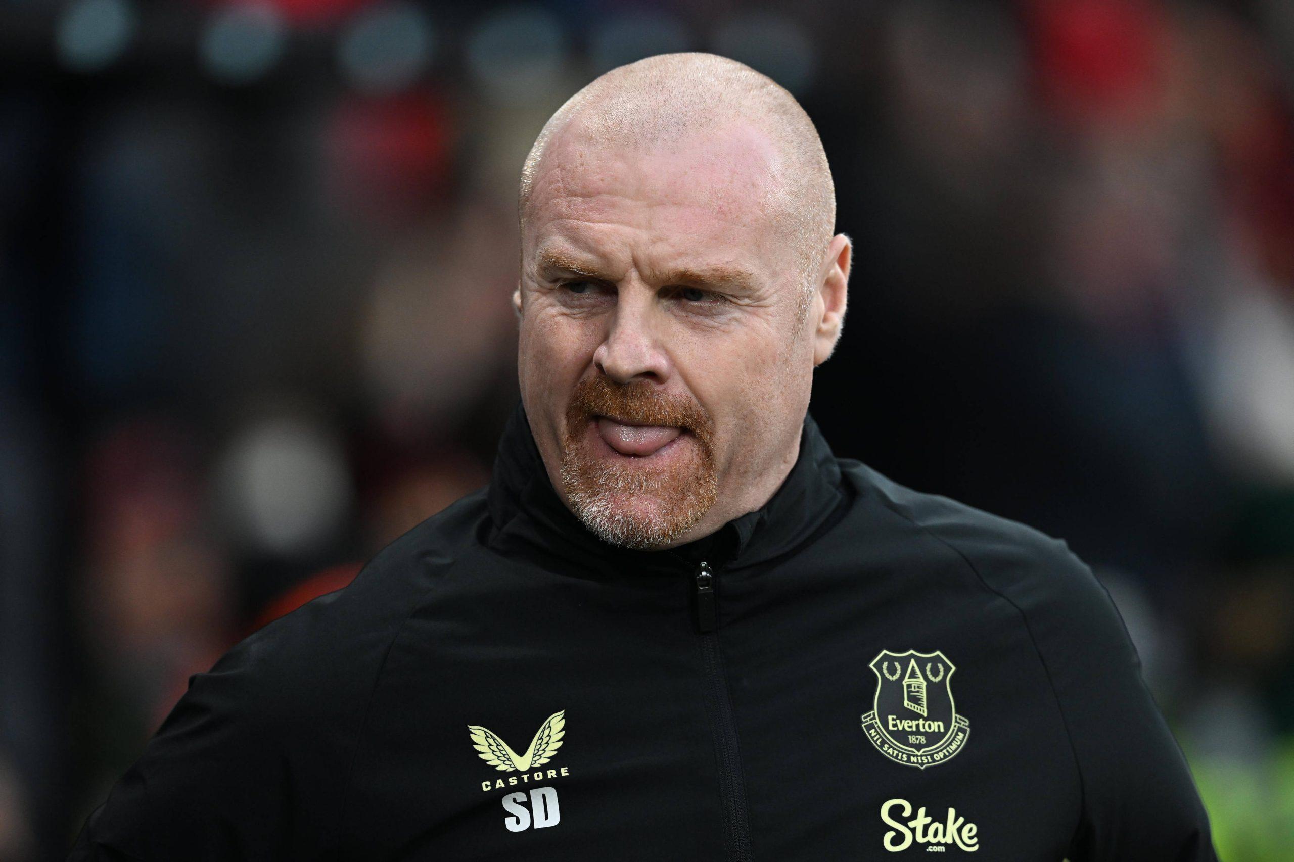 Everton manager Sean Dyche during the Premier League match between Bournemouth and Everton