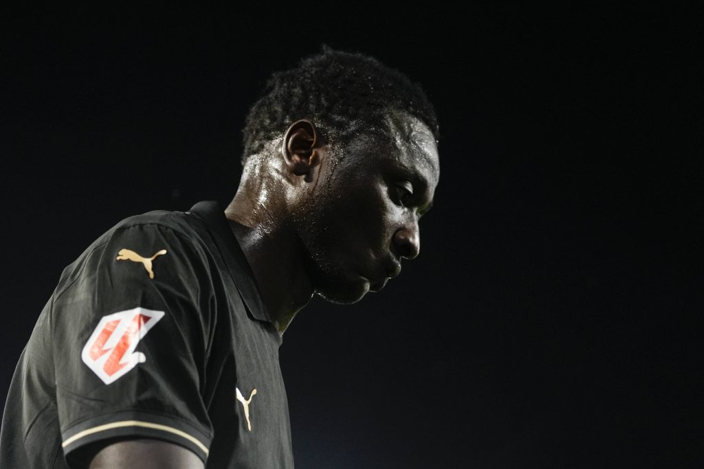 Umar Sadiq looks on during the Spanish league, LaLiga EA Sports, football match played between Real Betis and Valencia CF