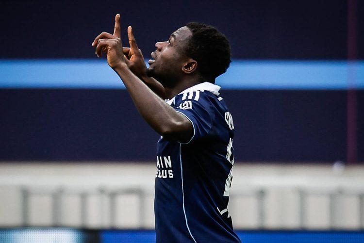 Nigeria and Paris FC forward Moses Simon