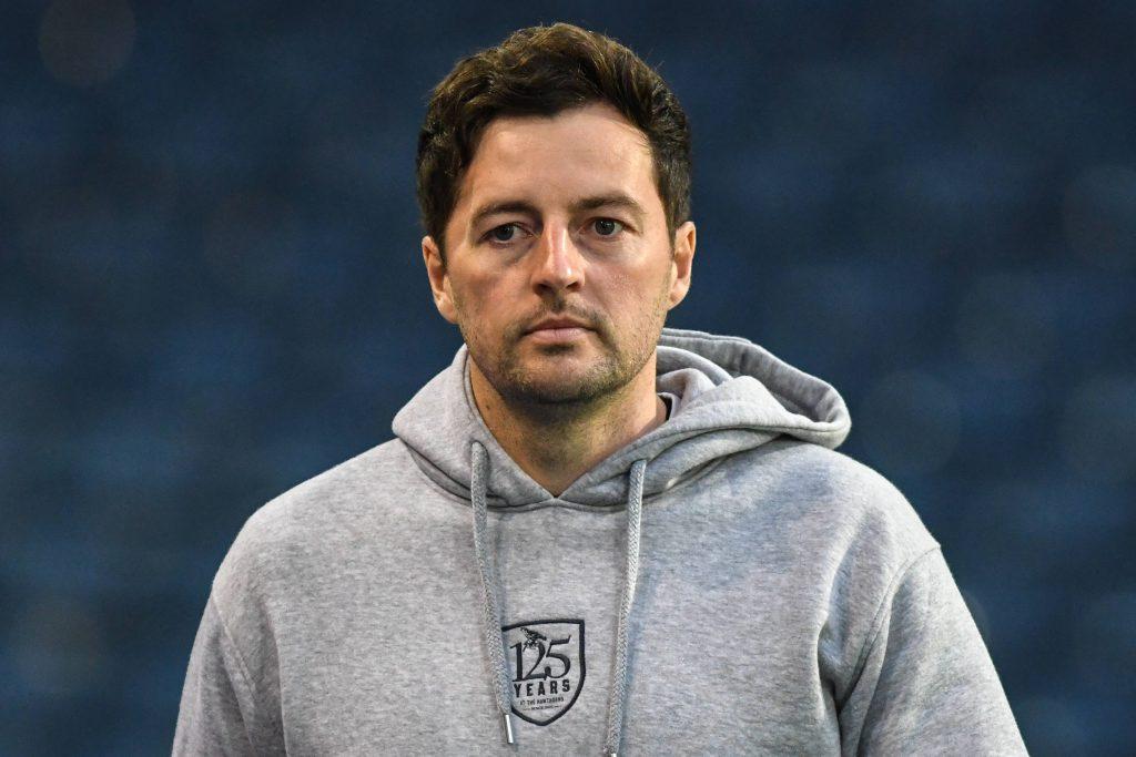 Ryan Mason arrives for a match.