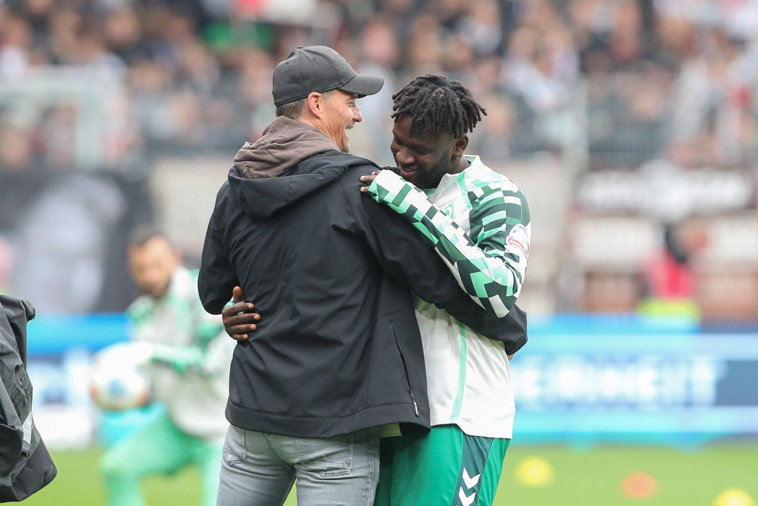 Victor Boniface Bremen and Alexander Blessin St Pauli, Coach