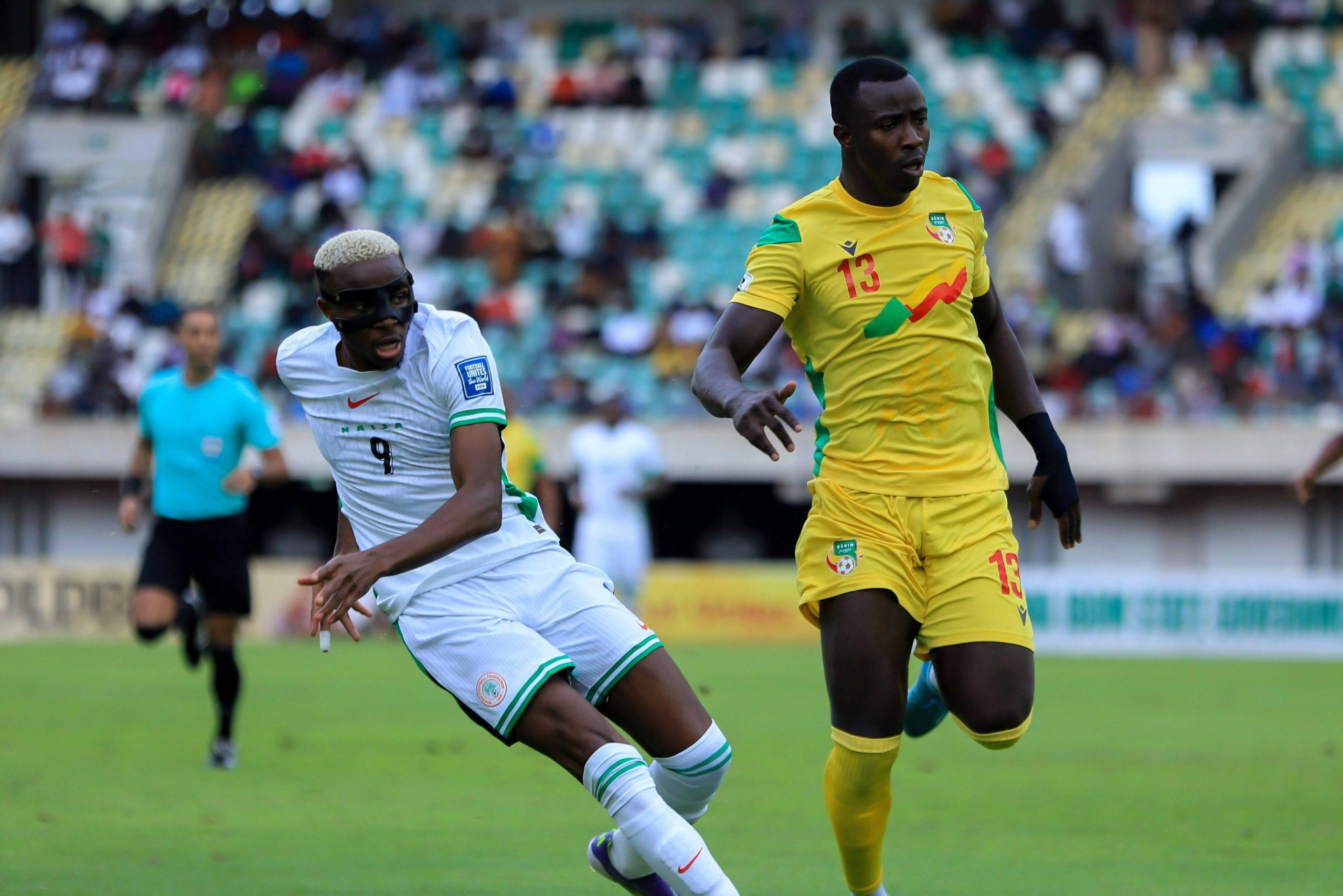 Victor Osimhen of Nigeria during the 2026 FIFA World Cup qualifier match between Super Eagles of Nigeria and Benin Republic