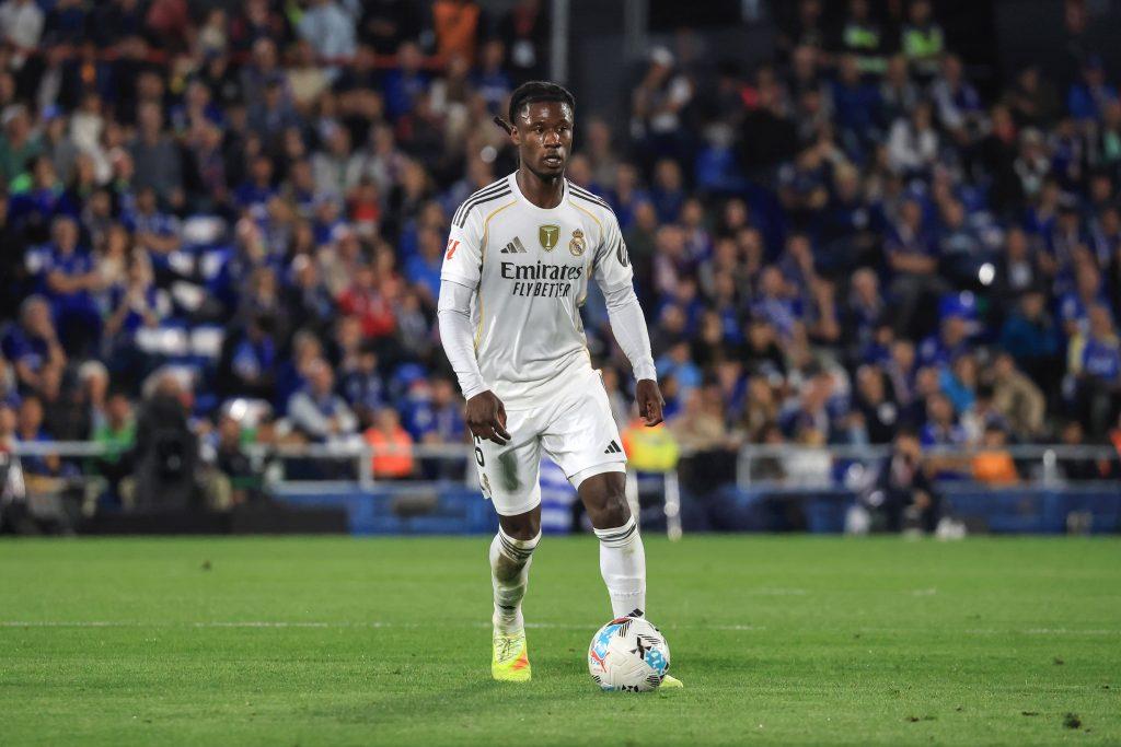 Eduardo Camavinga during the LaLiga EA Sports football match between Getafe CF and Real Madrid CF on Octobre 19, 2025, at Coliseum Alfonso Perez in Getafe, Spain