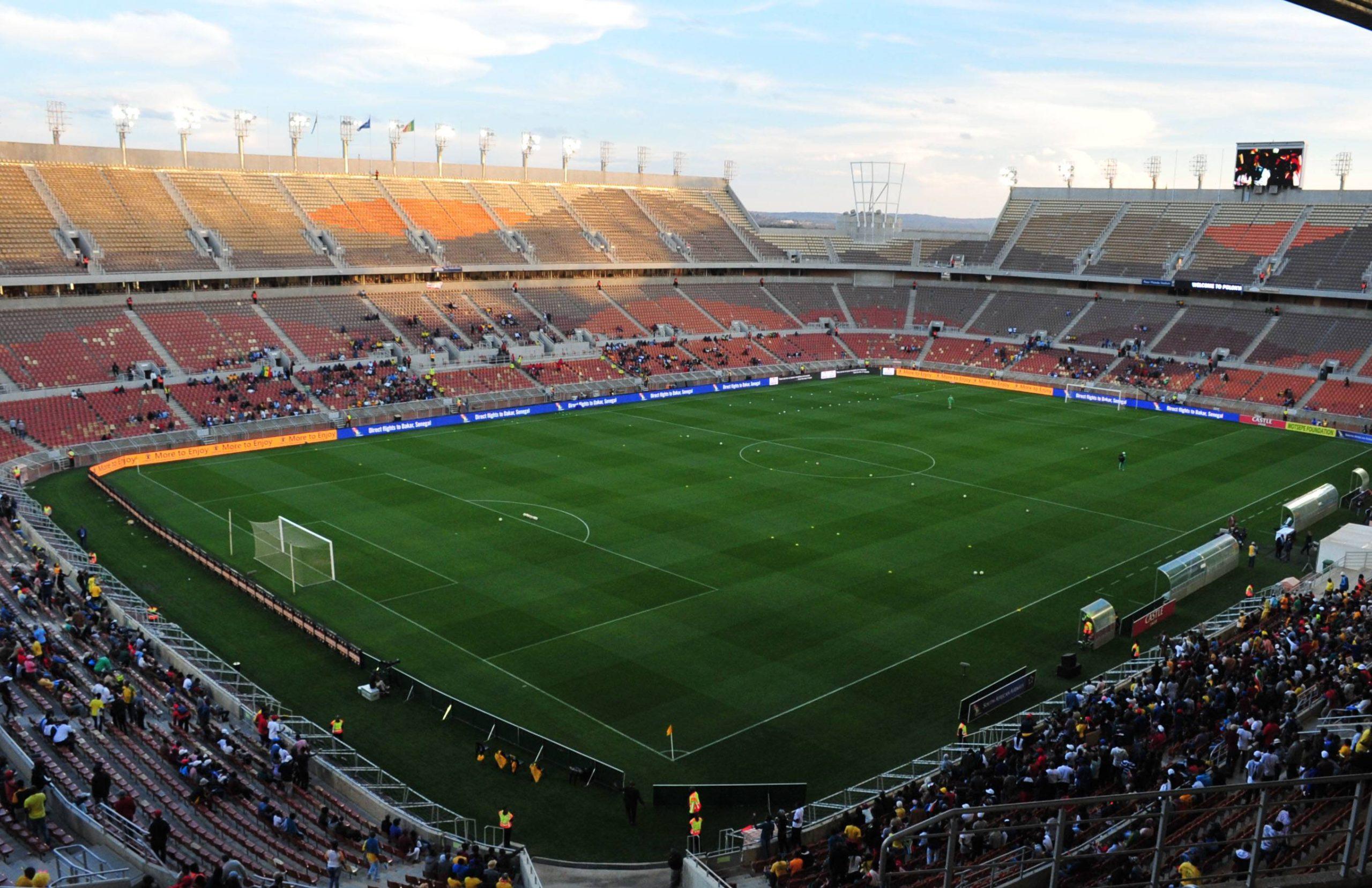 General view during the 2018 FIFA World Cup, Qualifier match between South Africa and Senegal at Peter Mokaba Stadium on November 10, 2017 in Polokwane, South Africa