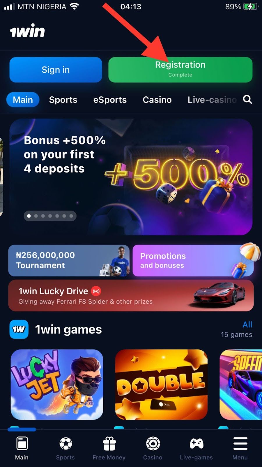 1Win Promo Code Nigeria: Use WINSOC to Get 500% Welcome Bonus