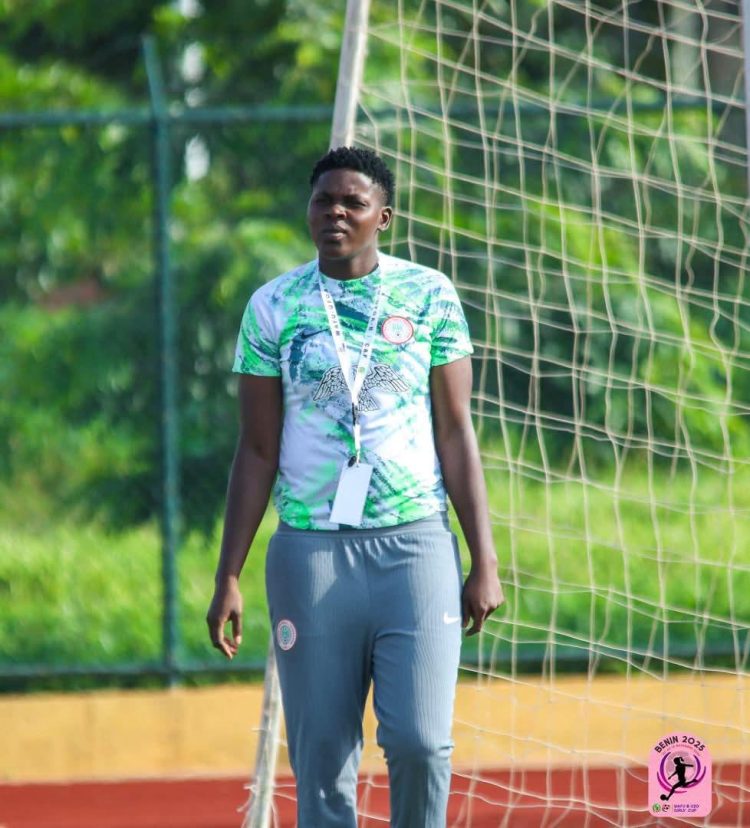Nigeria’s Falconets at the WAFU B U20 Girls Cup in Benin