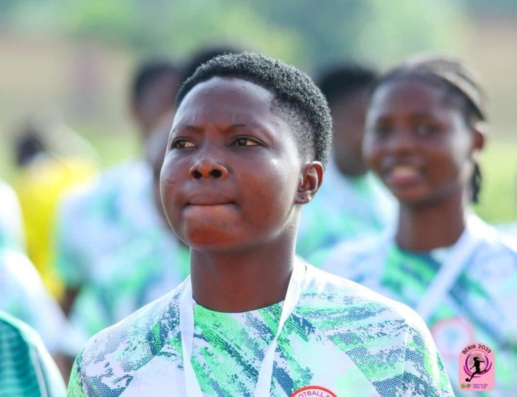 Nigeria’s Falconets at the WAFU B U20 Girls Cup in Benin
