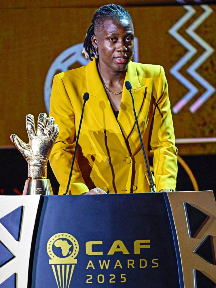 2025 CAF Awards winner: Nigeria’s Chiamaka Nnadozie.