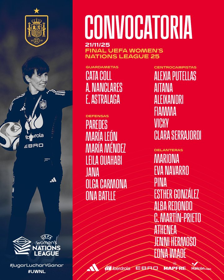 Spain list Edna Imade in November squad