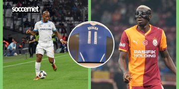 Star boys link-up: Chelsea Legend Didier Drogba poses shot with Afrobeats stars Wizkid and Burna Boy