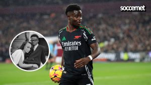 Arsenal’s Bukayo Saka chooses a luxury London setting for heartfelt proposal to his British-Nigerian girlfriend