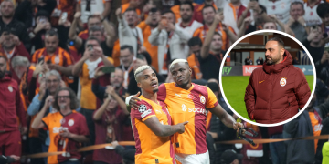 Watch: Another jollof battle- Bright Osayi-Samuel and Ghana’s Djiku square off in tennis game