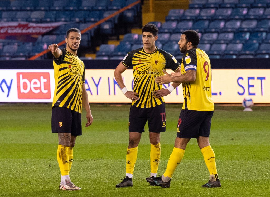 William Troost-Ekong, Adam Masina and Troy Deeney