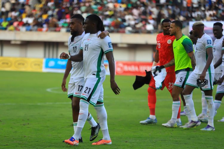 Super Eagles stars Iwobi and Bassey