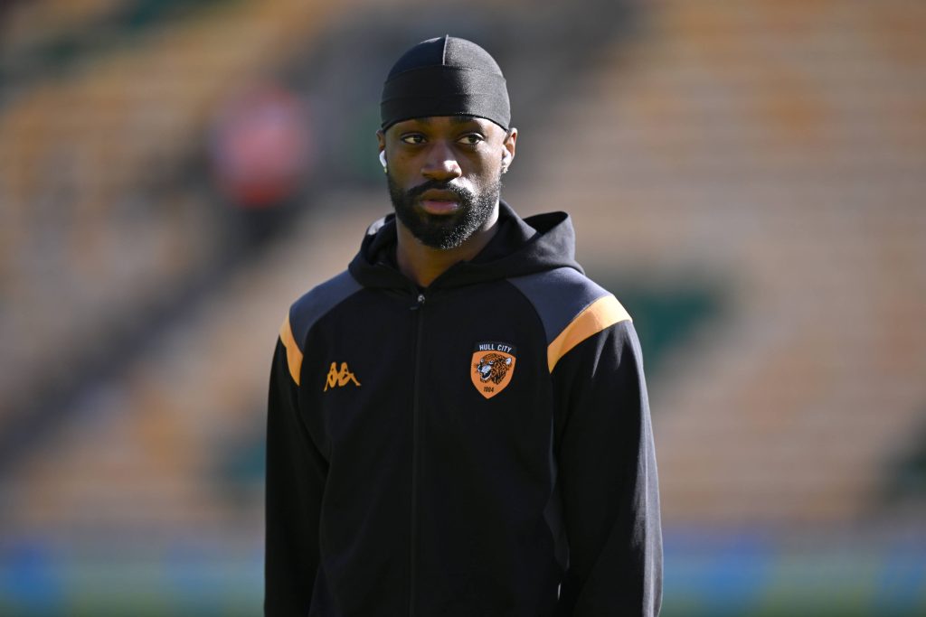 Semi Ajayi prior to the Sky Bet Championship match at Carrow Road