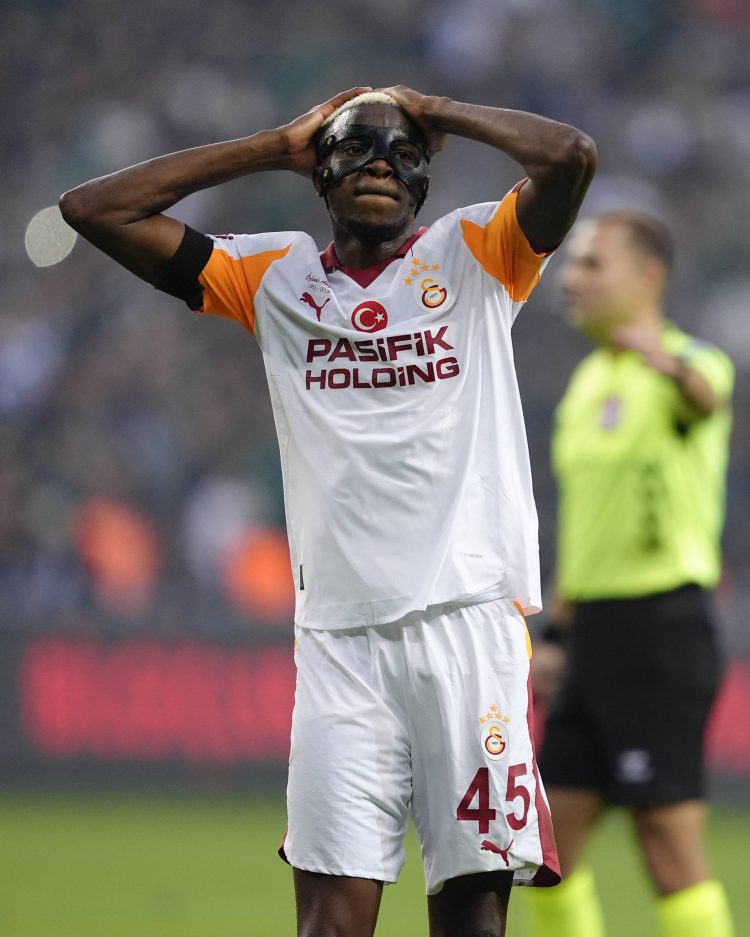 Nigeria and Galatasaray striker Victor Osimhen.