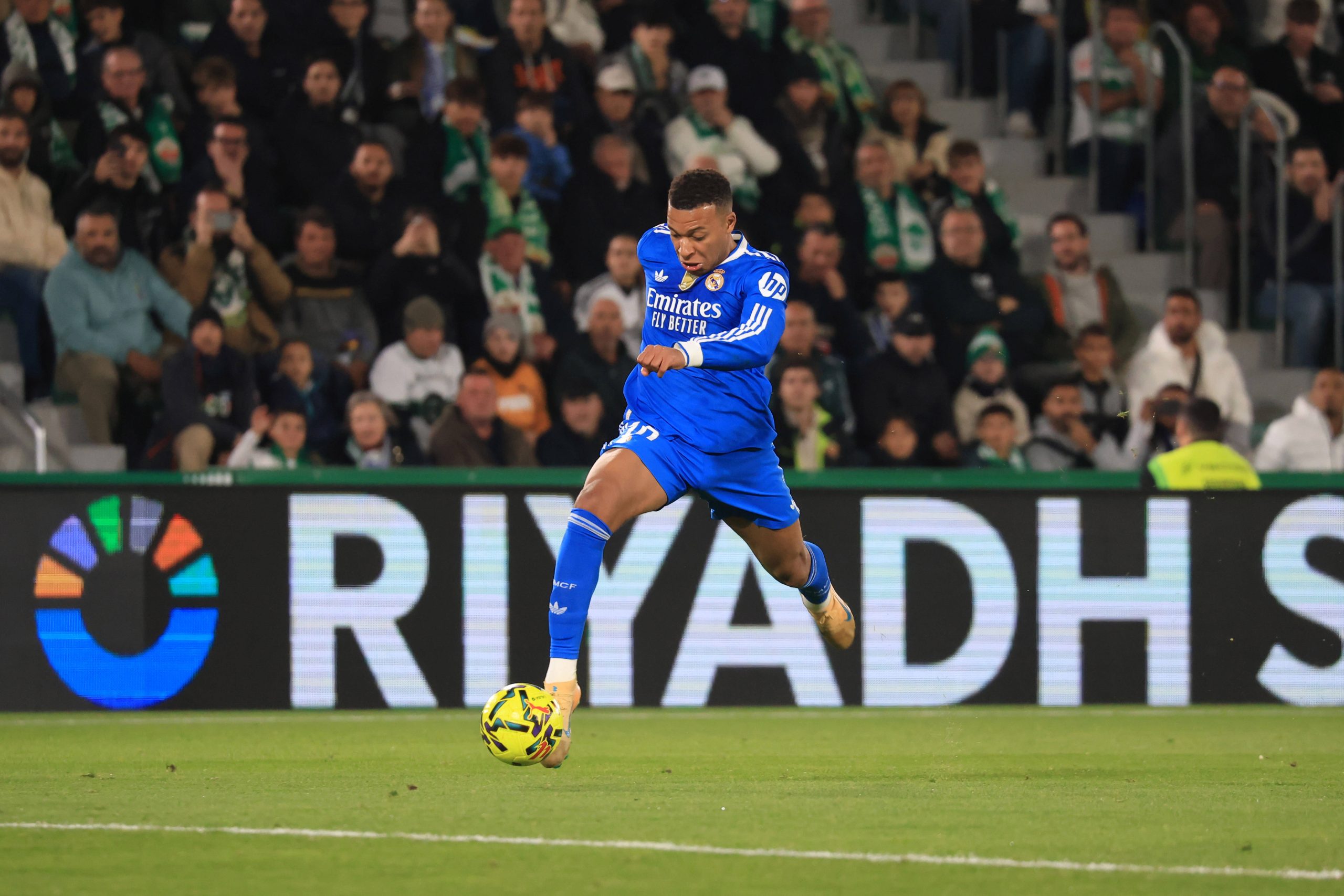 Kylian Mbappe during the LaLiga EA Sports football match between Elche CF and Real Madrid CF