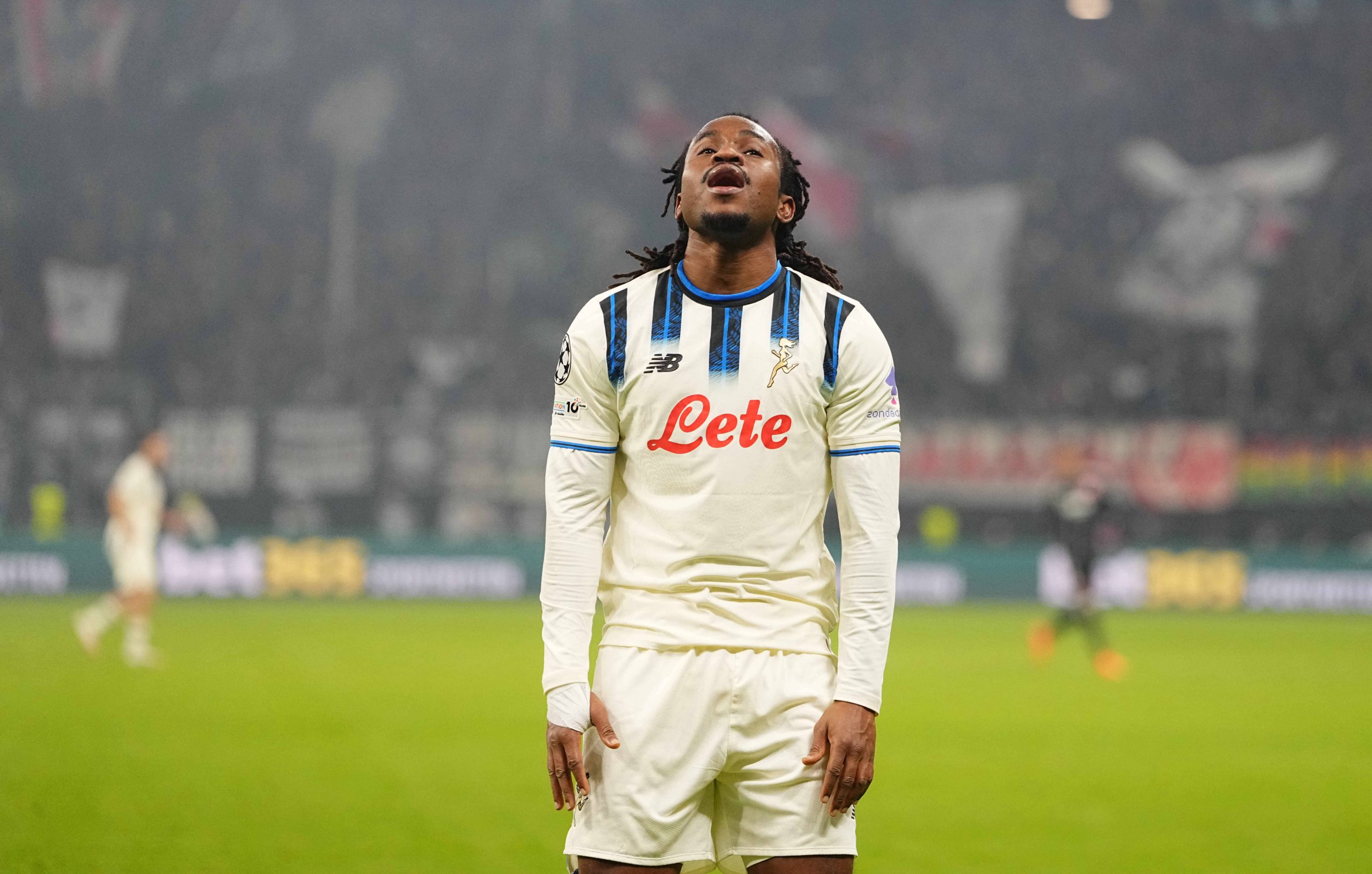 Ademola Lookman Atalanta looks on the UEFA Champions League 2025/26 League group Phase match between Eintracht Frankfurt and Atalanta