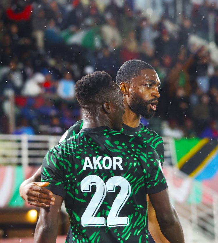 Nigeria’s stars Akor Adams and Semi Ajayi