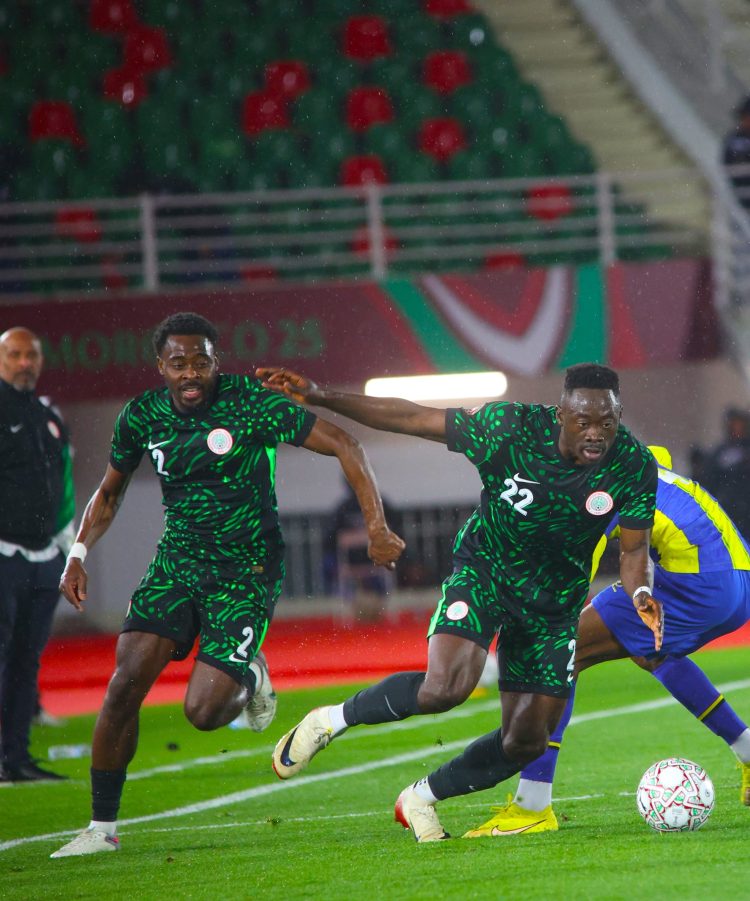 Bright Osayi-Samuel and Akor Adams for Super Eagles 