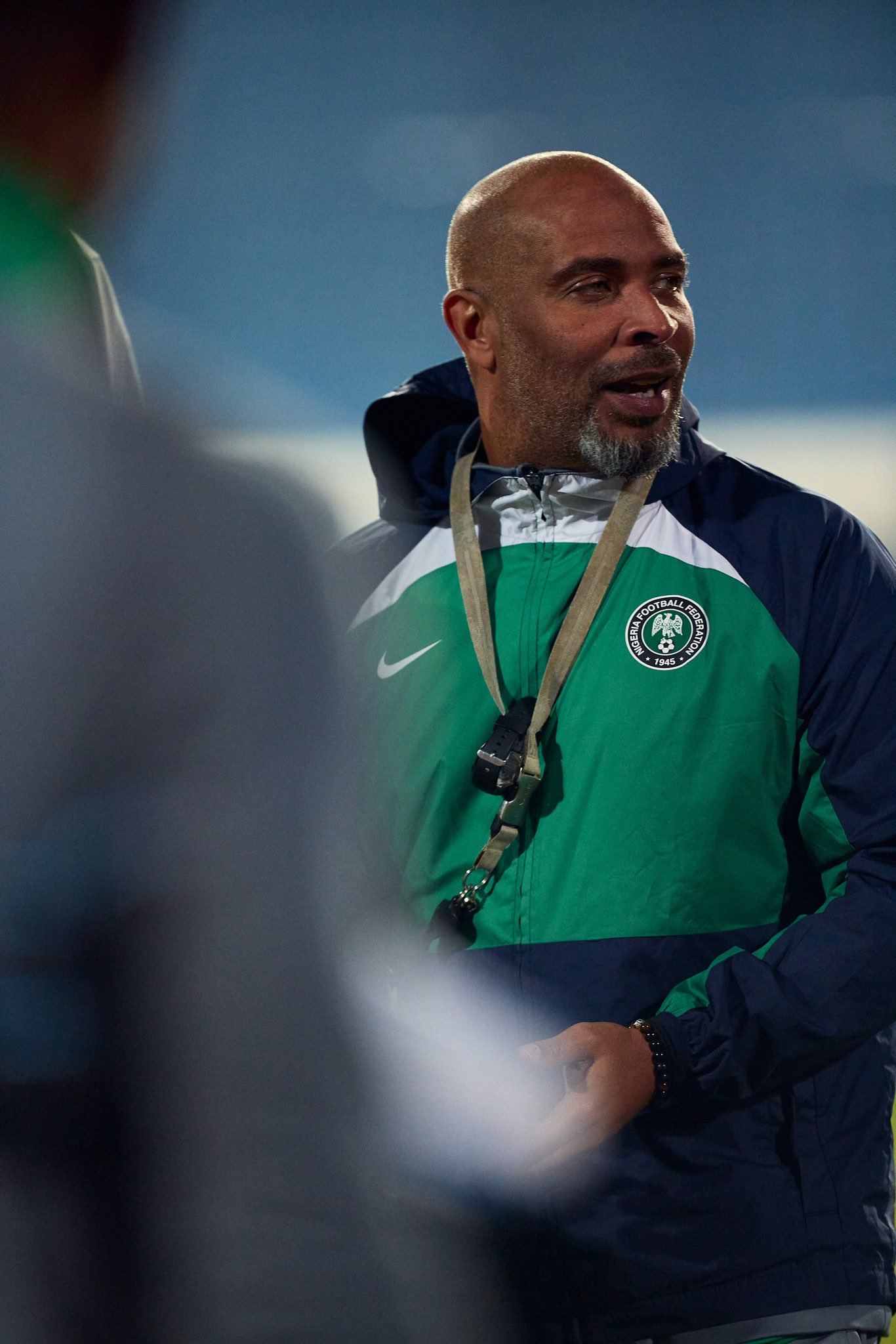 Nigeria Super Eagles head coach Eric Chelle
